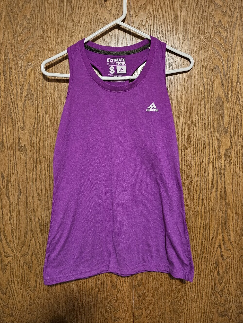 adidas Purple Performance Tank Top